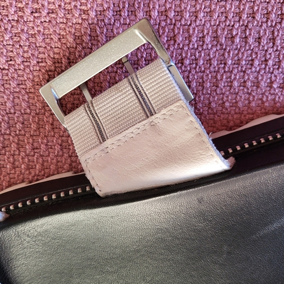 Sorel White Black Roaming Two Strap Slide Sandals Women's Size 7 - Picture 11 of 12